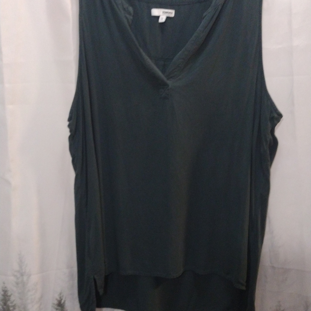 Women's Dark Forest Green Tank Top